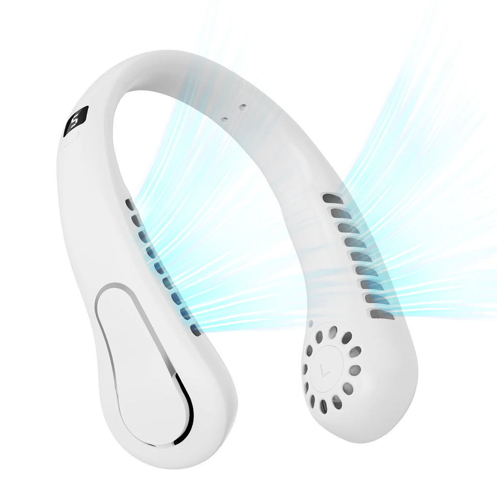 ChillGear Neck Fan — Bladeless & Ultra-Quiet