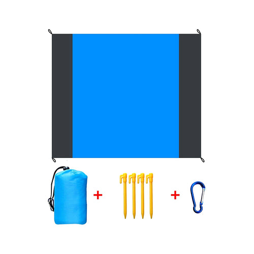 ChillGear Sandproof Beach Blanket — 79×83" XL — included in Beach Day Starter Bundle — 3-Piece Bundle