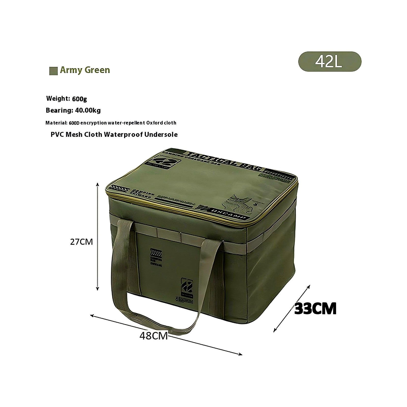 ChillGear Insulated Cooler Bag — 24hr Cold Retention — included in Beach Pro Bundle — 3-Piece Bundle