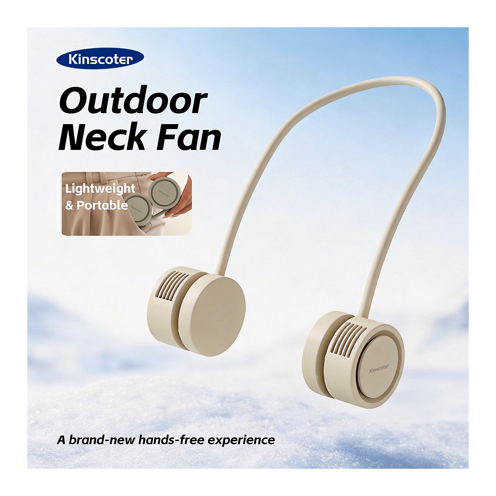 ChillGear Neck Fan — Bladeless & Ultra-Quiet — photo 2