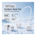 ChillGear Neck Fan — Bladeless & Ultra-Quiet in White