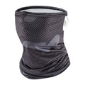 ChillGear Ice Silk Cooling Gaiter — UPF 50+ Neck Scarf in Black