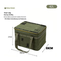 ChillGear Insulated Cooler Bag — 24hr Cold Retention in Army Green · 42L