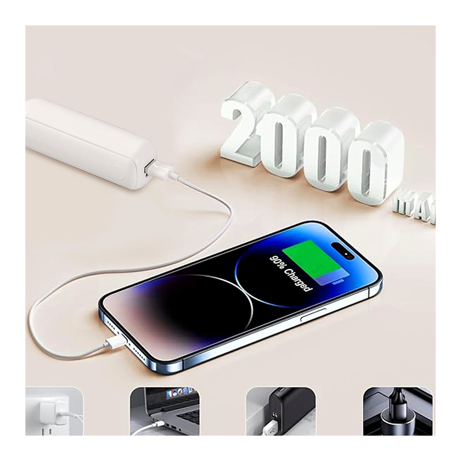 ChillGear Mini Handheld Fan — Folding USB-C Power Bank — photo 4