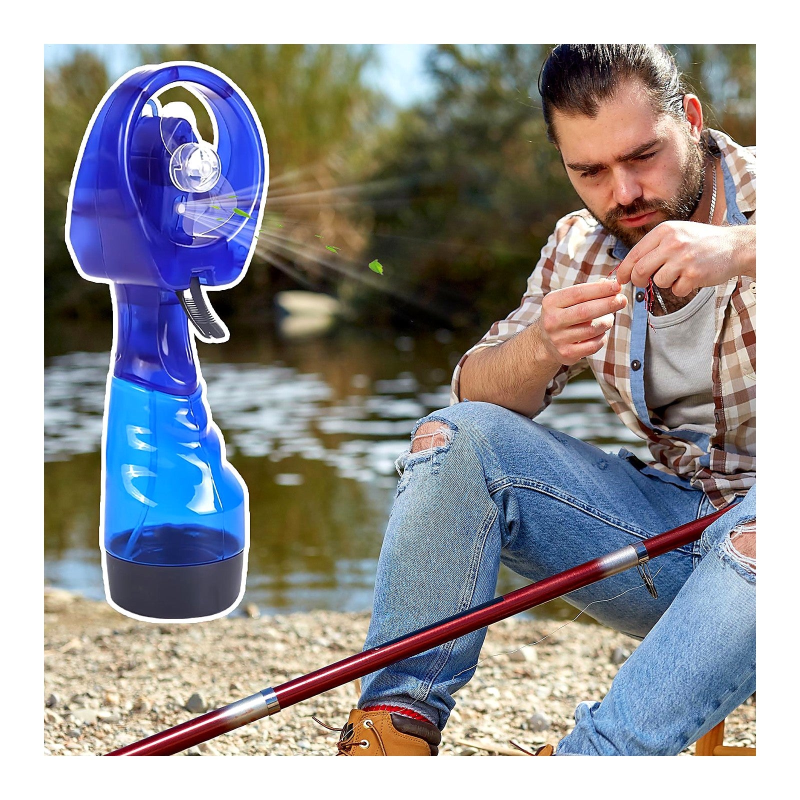 ChillGear Misting Fan Bottle — 3-in-1 Cooler — photo 2