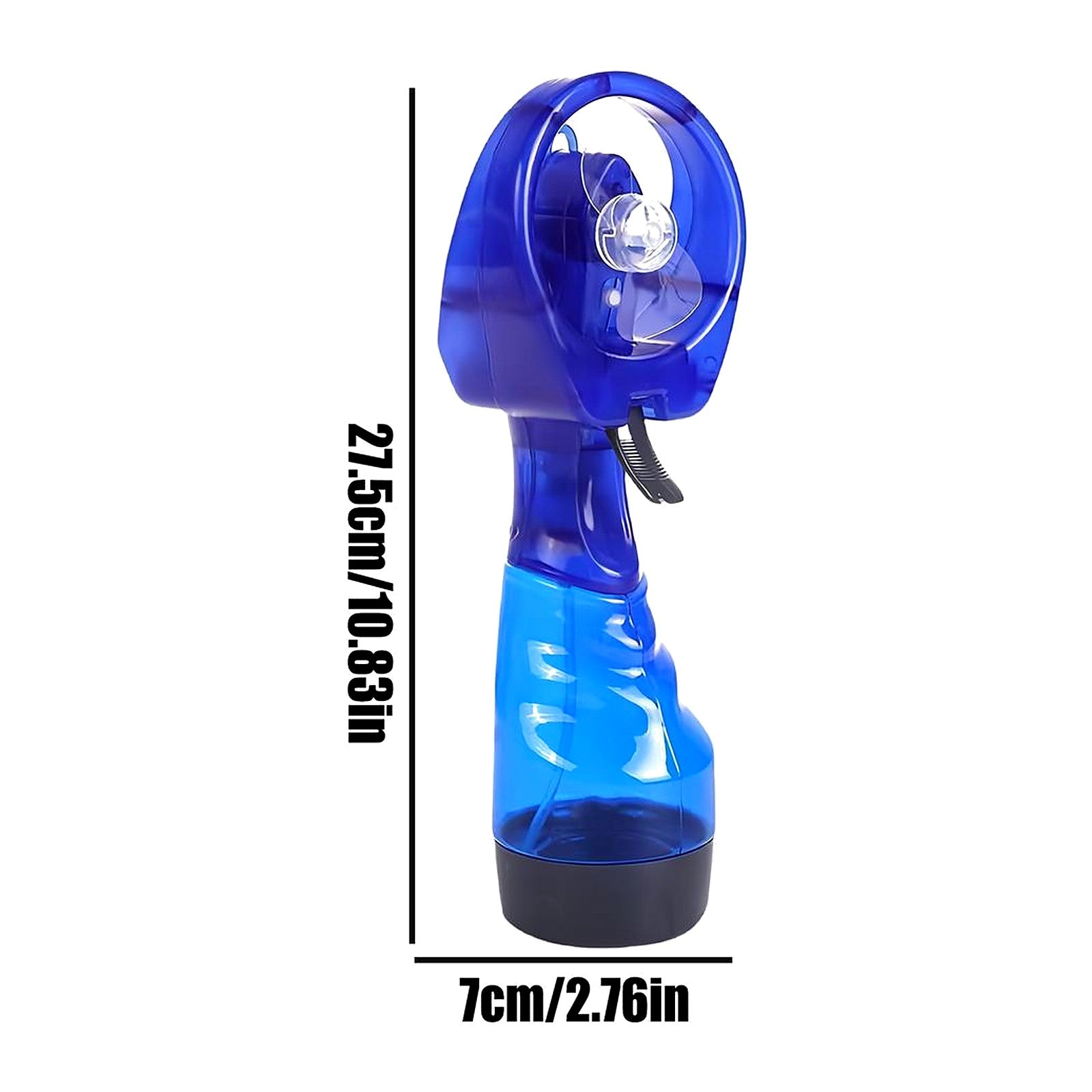 ChillGear Misting Fan Bottle — 3-in-1 Cooler in Blue