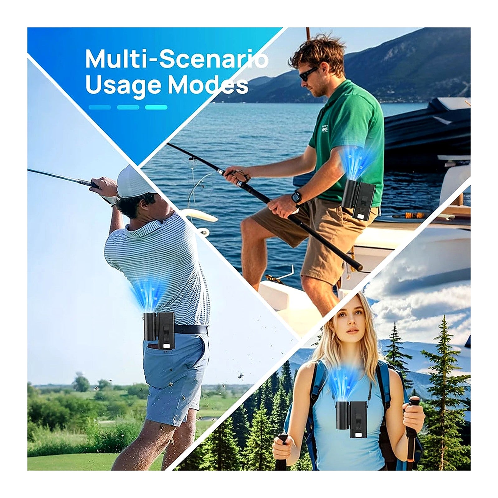 ChillGear Waist Fan — Hands-Free Clip-On Turbo — photo 2
