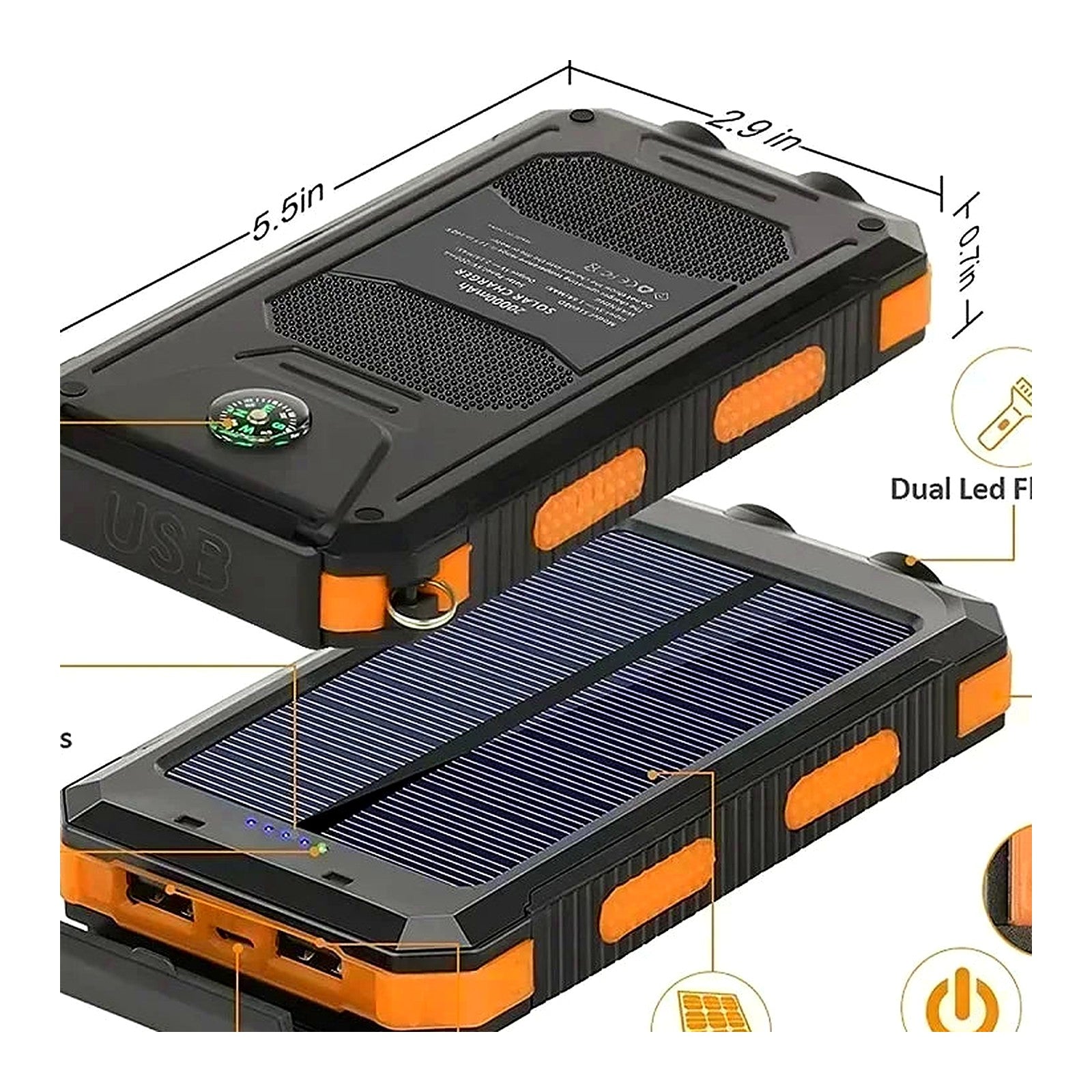 ChillGear Solar Power Bank — 20000mAh Waterproof — photo 3
