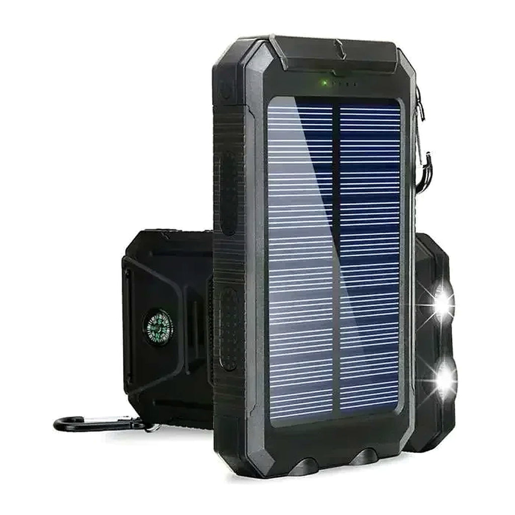 ChillGear Solar Power Bank — 20000mAh Waterproof in Black