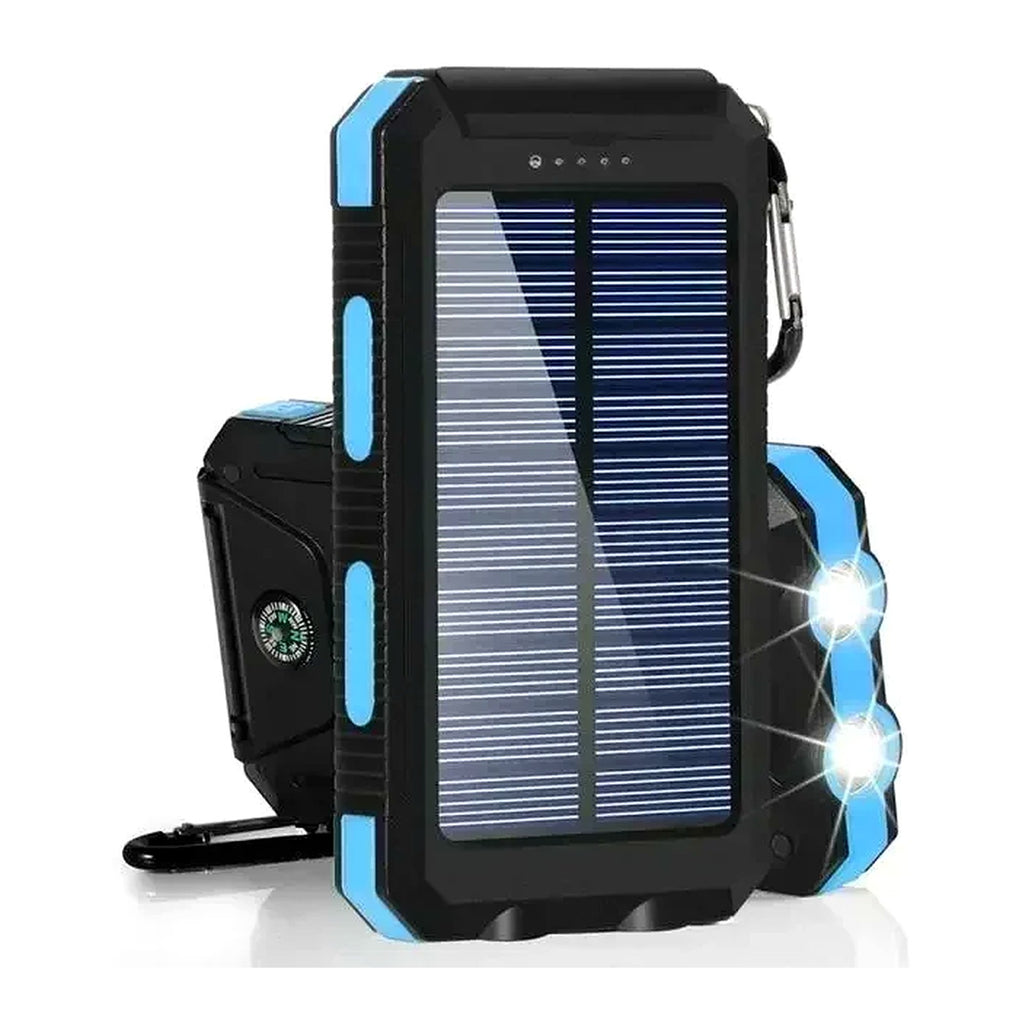ChillGear Solar Power Bank — 20000mAh Waterproof in Blue