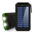 ChillGear Solar Power Bank — 20000mAh Waterproof in Green