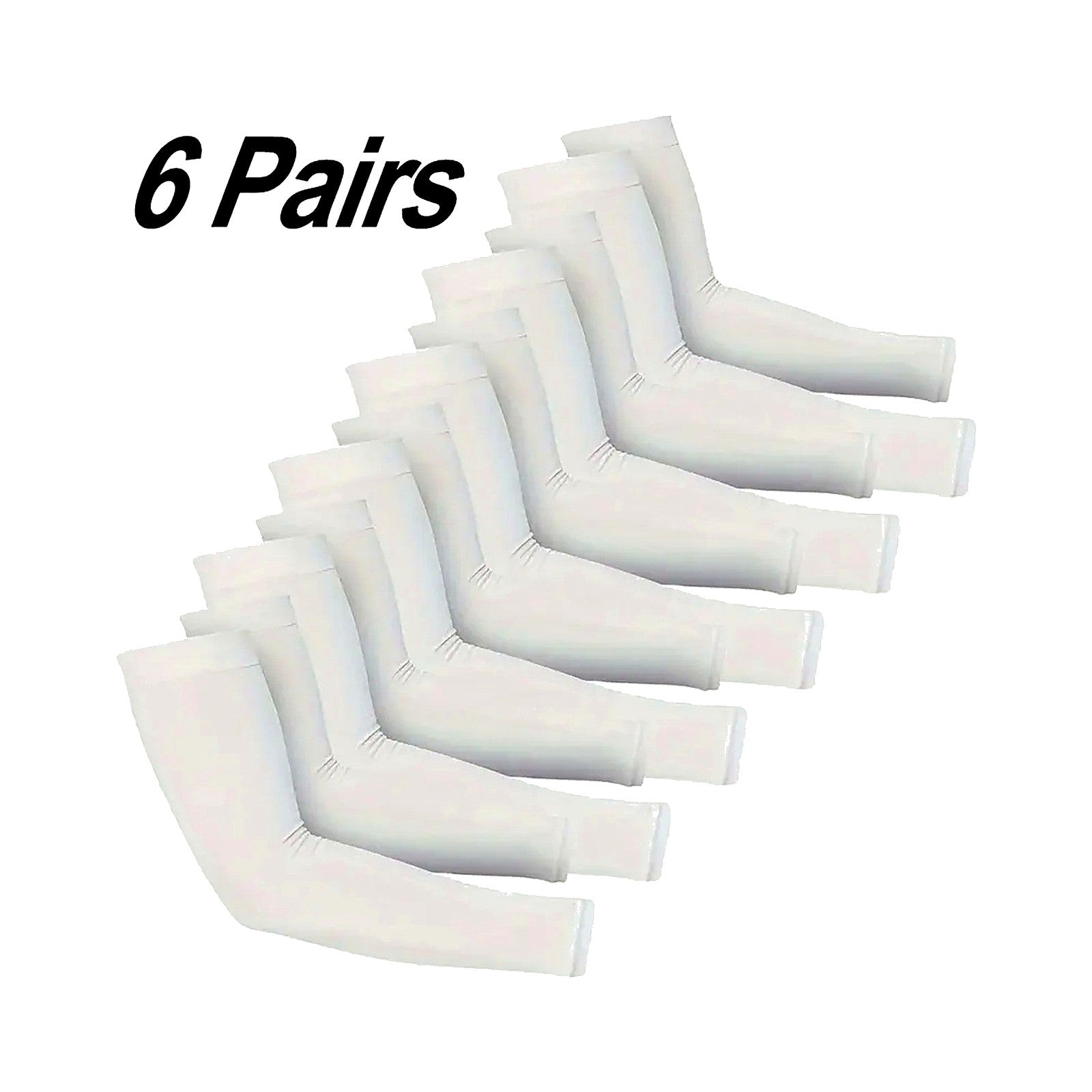 ChillGear UV Cooling Arm Sleeves — UPF 50+ 6-Pair Pack — included in Sun Shield Pack — 2-Piece Bundle