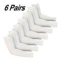 ChillGear UV Cooling Arm Sleeves — UPF 50+ Pair in White