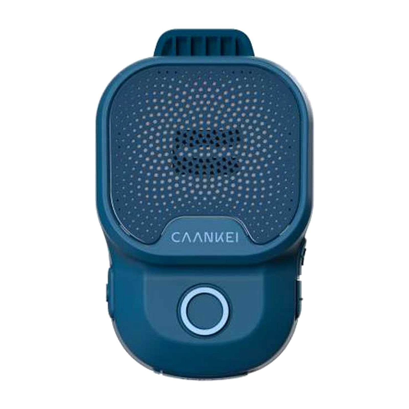 ChillGear Clip-On Speaker — IPX7 Waterproof Wearable in Blue