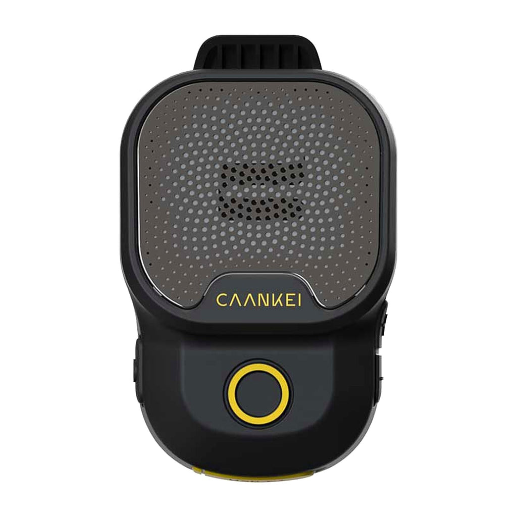 ChillGear Clip-On Speaker — IPX7 Waterproof Wearable in Yellow